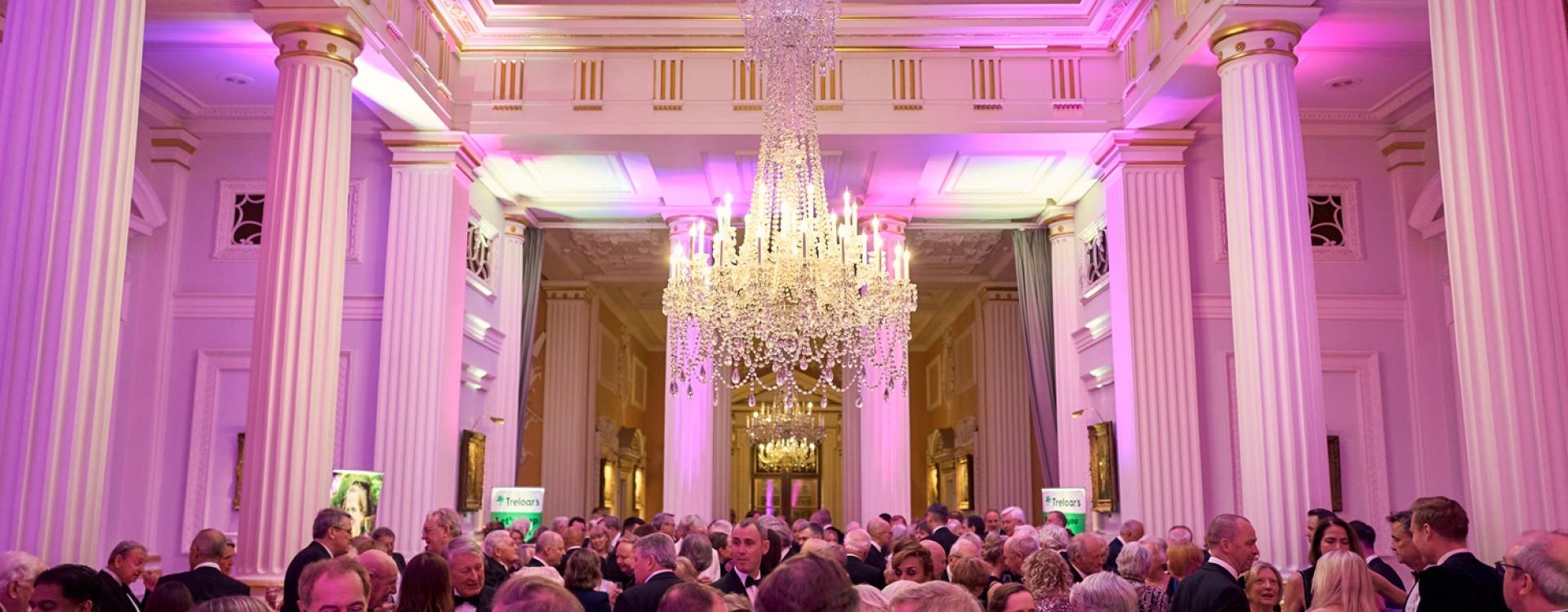 Treloar's Mansion House Gala Dinner, showing drinks reception