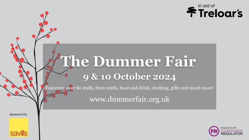 The Dummer Fair Banner: 9 and 10 October 2024